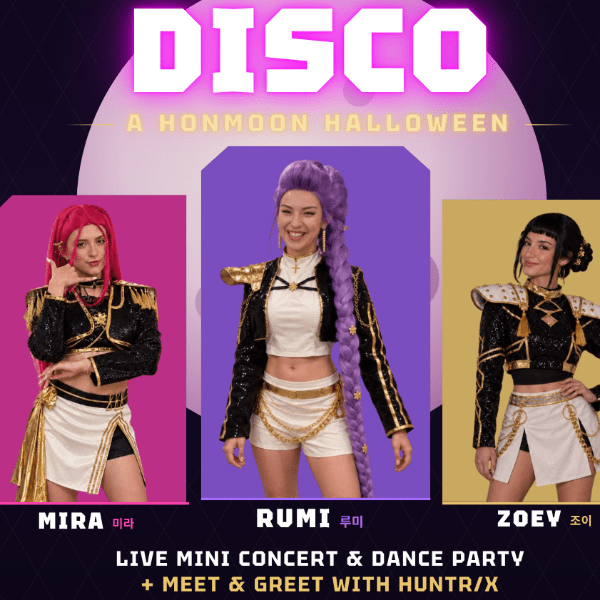 KPOP Demon Hunters Disco : A Honmoon Halloween banner image