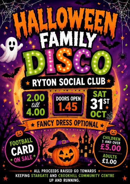 Halloween Family Disco banner image