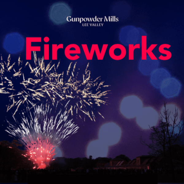 Fireworks at the Gunpowder Mills 2026! banner image