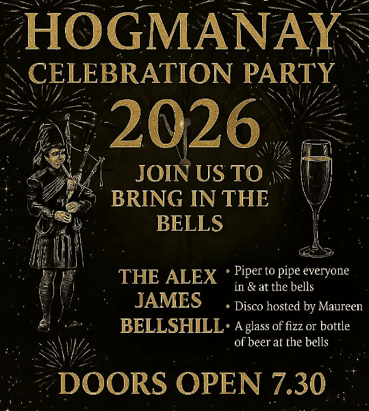 Hogmanay Party banner image