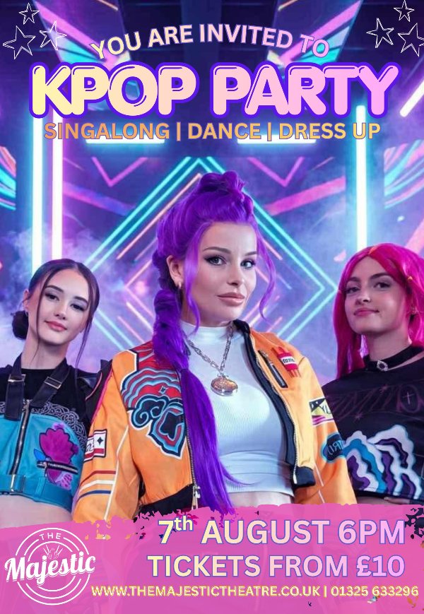 KPOP PARTY at The Majestic Theatre event tickets from TicketSource