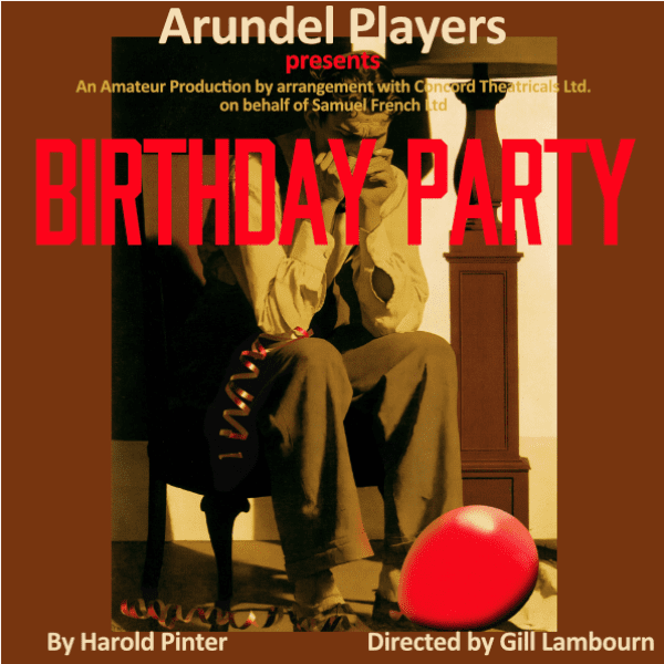 BIRTHDAY PARTY by Harold Pinter banner image