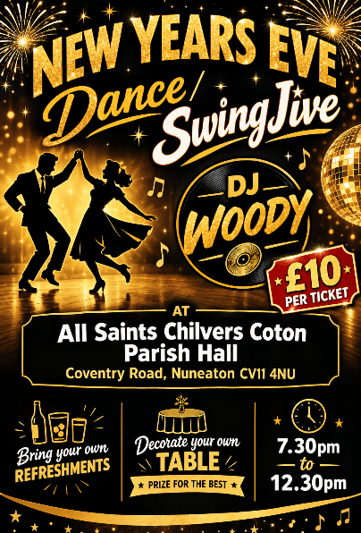 SwingJive New Years Eve Dance with DJ Woody banner image