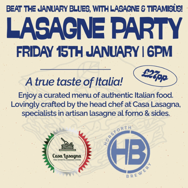 Lasagne Party! banner image