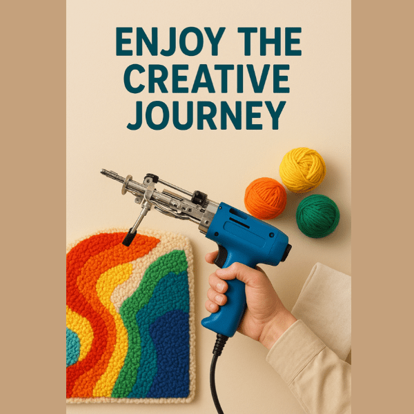 Scruffy Boudloe - Tufting - design & make your own rug - 1 November 2026 - 2 or 4 hour session banner image