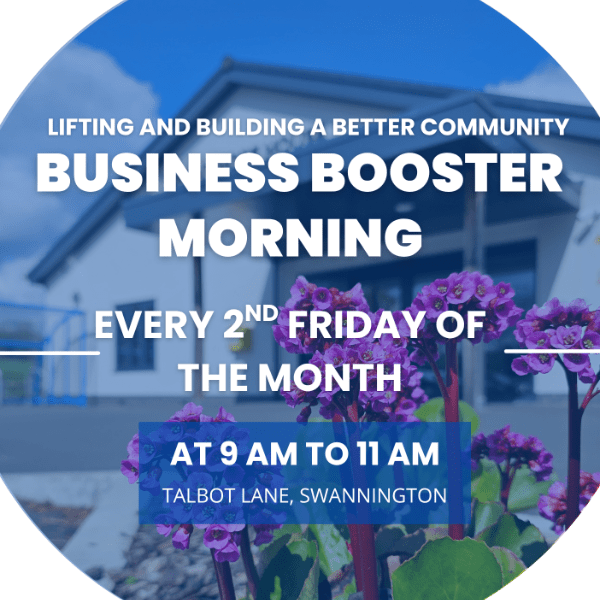 Business Booster Networking Morning with special guest speakers banner image