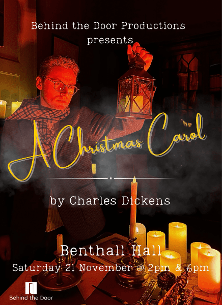 A Christmas Carol by Charles Dickens at Benthall Hall banner image