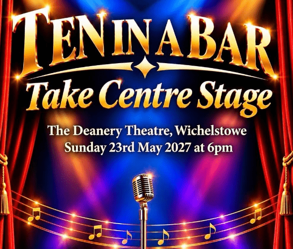 Ten In A Bar Take Centre Stage banner image