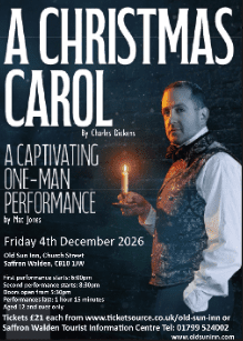 A Christmas Carol: A Captivating One-Man Performance by Mat Jones banner image