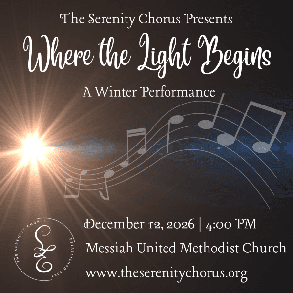 Where The Light Begins: The Serenity Chorus banner image