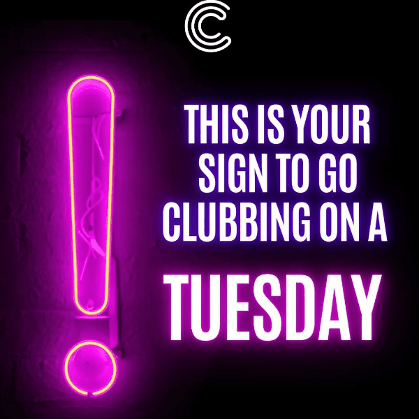 Clubbercise Tuesday evenings banner image