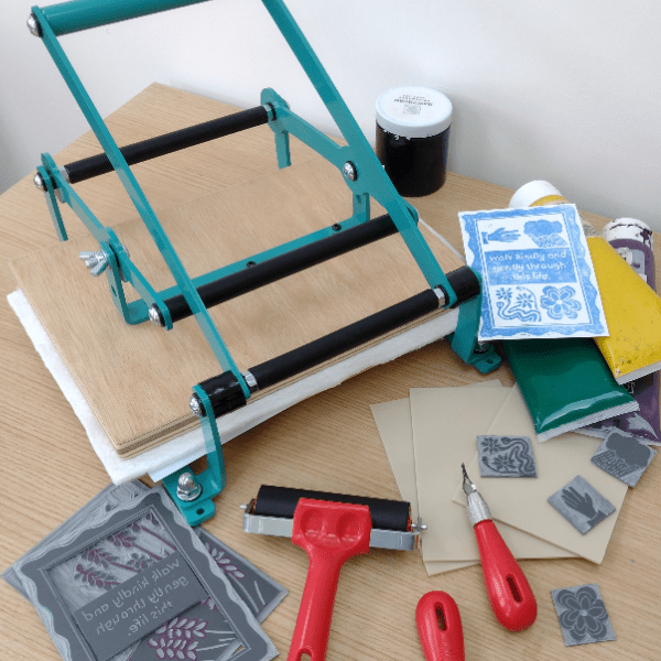 Workshop: Linocut: Finding your voice through Print banner image