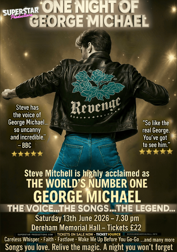 One Night of George Michael at Dereham Memorial Hall event tickets
