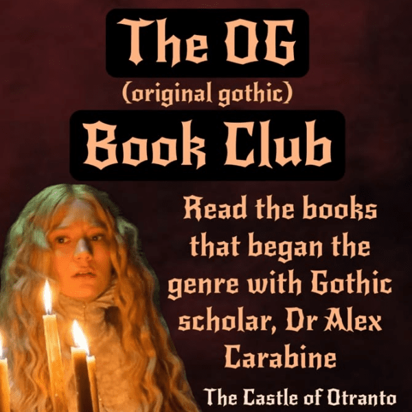 The OG (Original Gothic) Book Club: The Castle of Otranto banner image