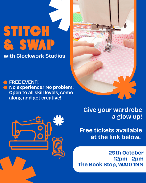 Stitch & Swap with Clockwork Studios banner image