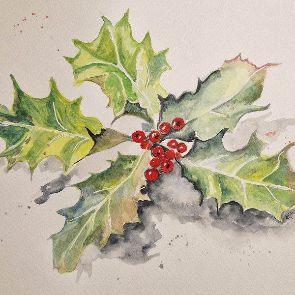 Christmas Watercolour Workshop banner image