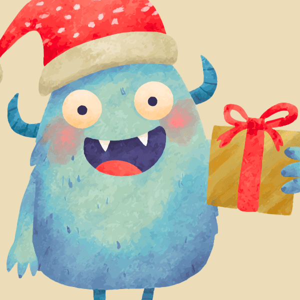 Exeter Library Christmas Wish Monster Craft banner image