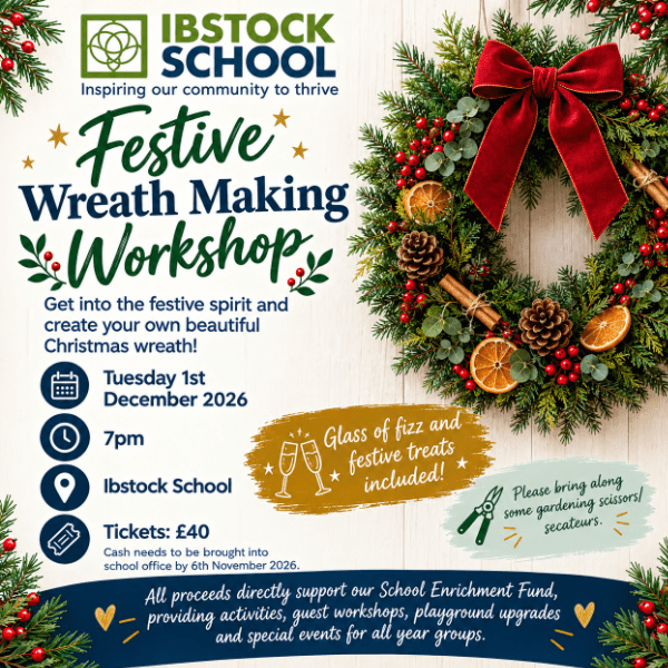 Christmas Wreath Making Workshop banner image