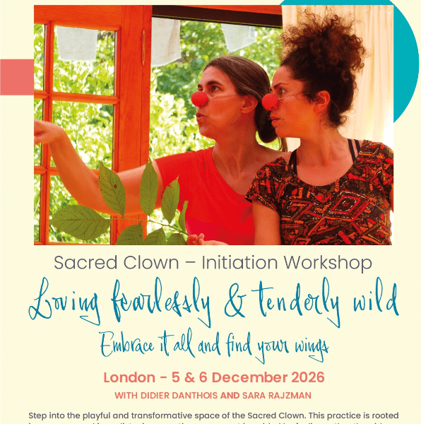 Sacred Clown &ndash; Initiation Workshop LOVING FEARLESSLY &amp; TENDERLY WILD banner image