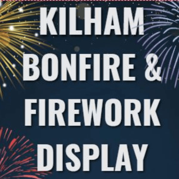 Kilham Bonfire and Firework Display banner image