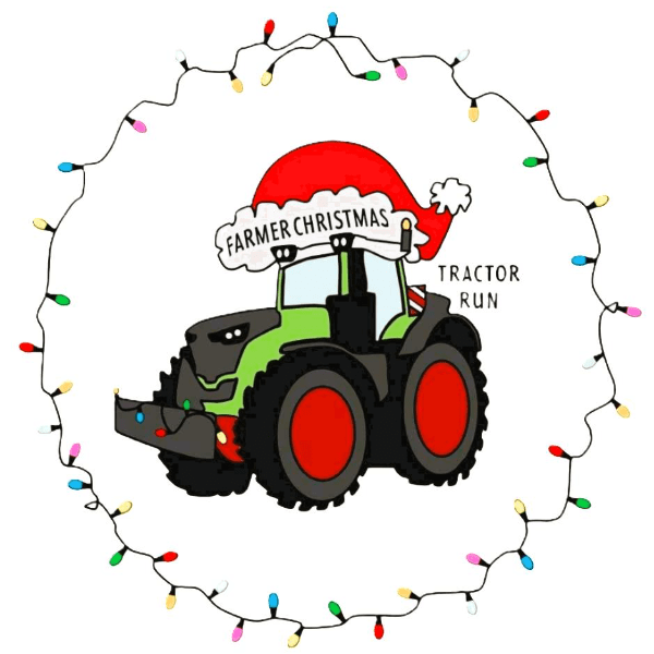 Farmer Christmas Tractor Run banner image