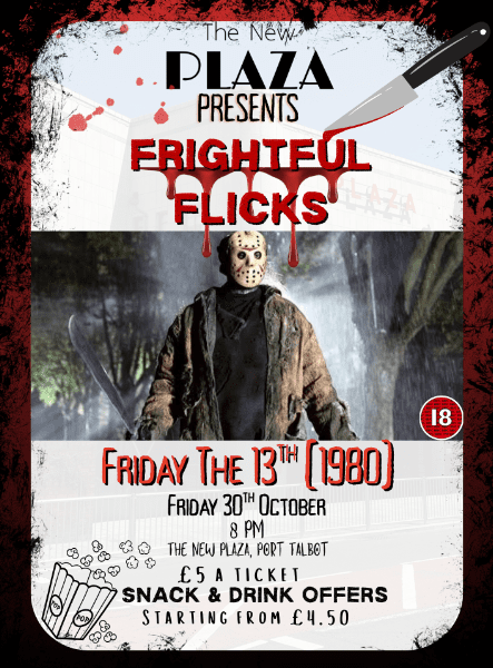 Friday the 13th (1980) Film Showing banner image