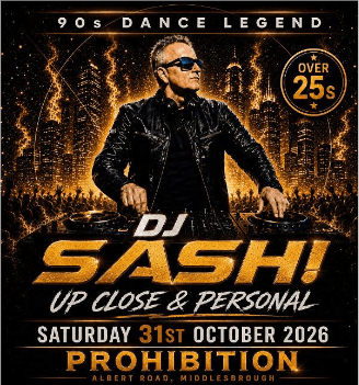 SASH! Up Close &amp; Personal (Over 25s) banner image