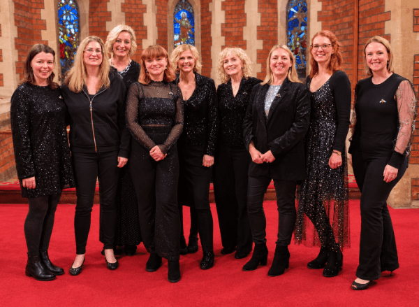 Queen Bees Christmas Concert banner image