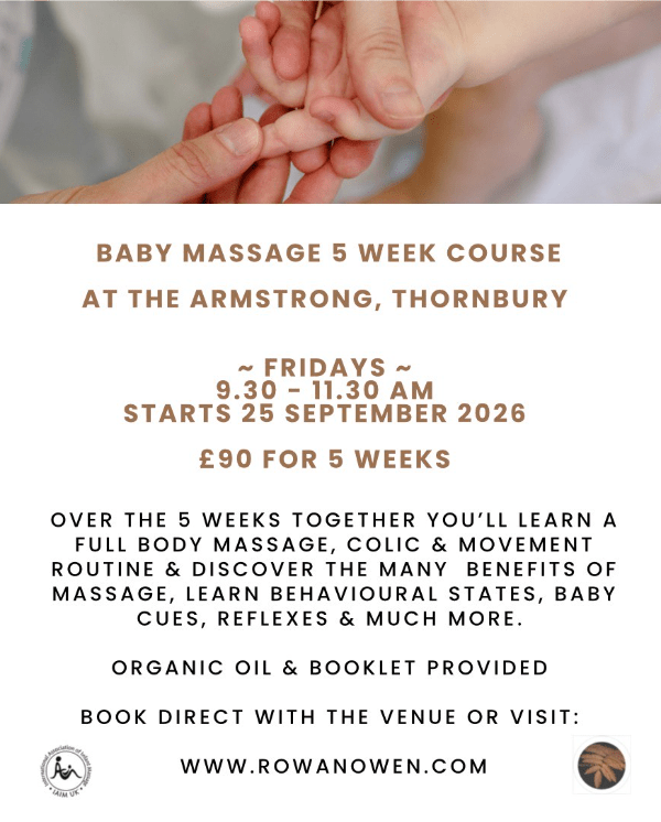 Baby Massage - 5 week course