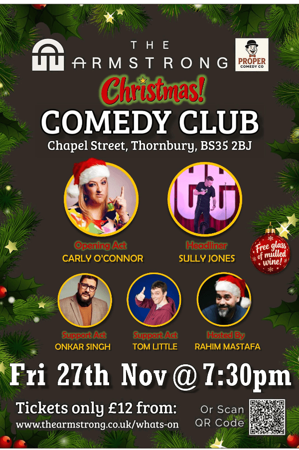 The Armstrong Christmas Comedy Club