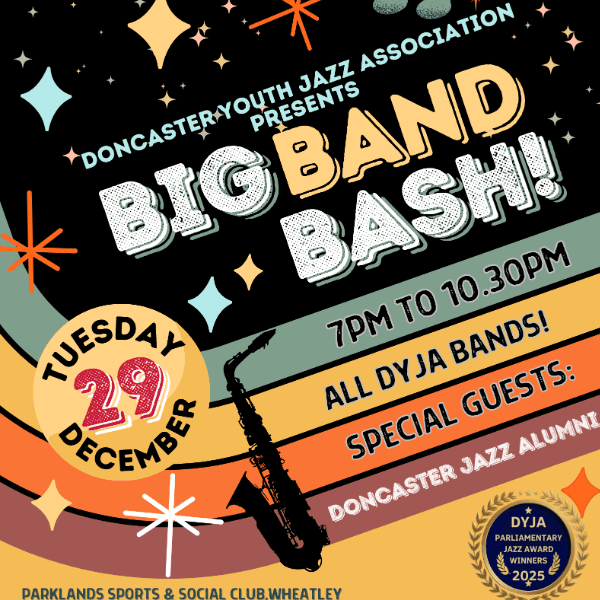 DYJA Big Band Bash 2026 banner image