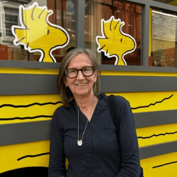 Roding Quilters host Sarah Hibbert with her Sarah Takes a Trip Talk banner image