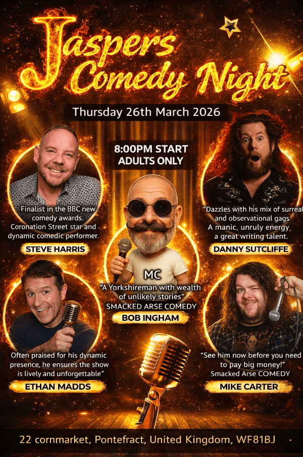 Jasper's comedy night