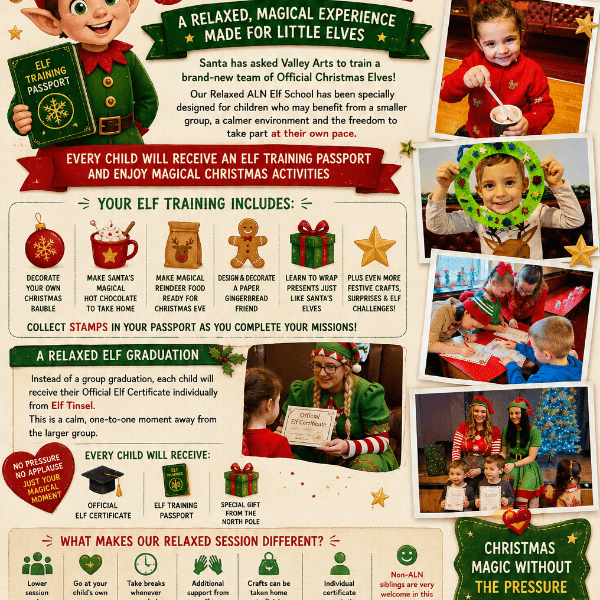 ALN-FRIENDLY ELF SCHOOL &ndash; A MAGICAL CHRISTMAS EXPERIENCE! banner image