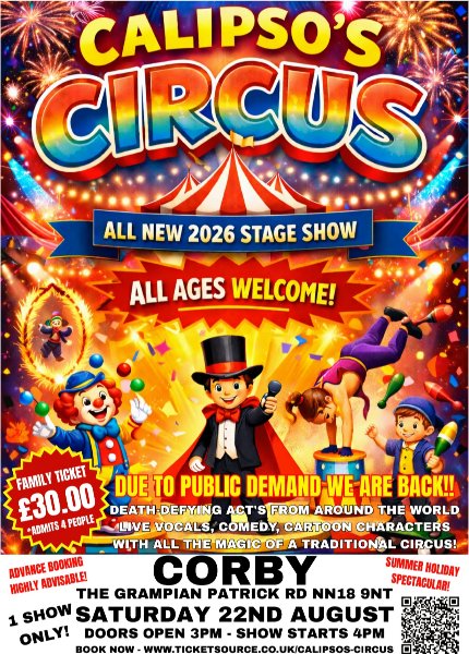 CALIPSO'S CIRCUS banner image