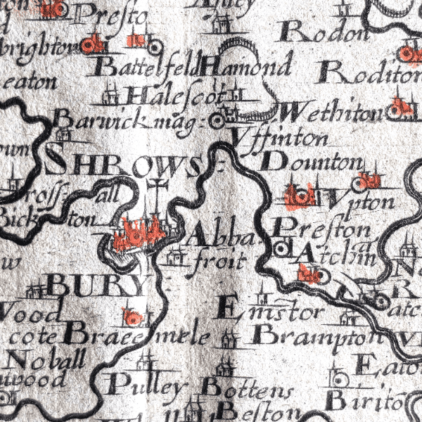 The Friends of the Archives 2026 Annual Lecture - Early Maps of Shropshire banner image