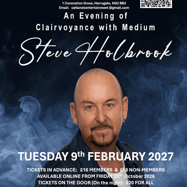 Steve Holbrook - An evening of Clairvoyance banner image