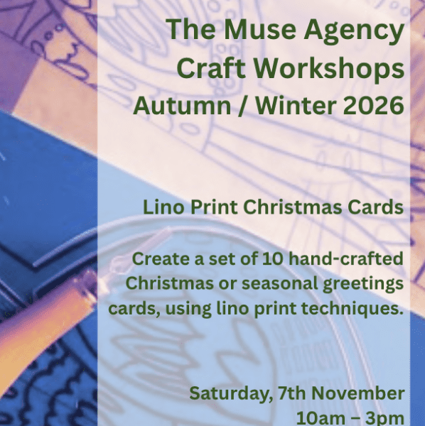 Lino Print Christmas Cards banner image