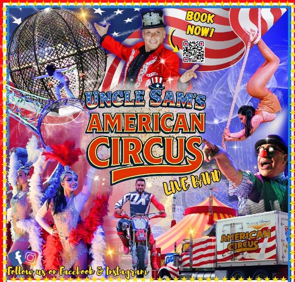 Uncle Sam&rsquo;s Circus @LONG EATON banner image