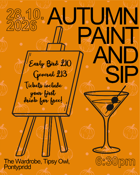Autumn Paint and Sip banner image