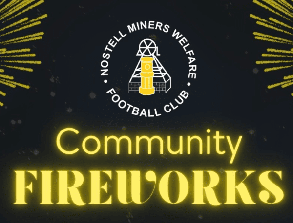 Nostell Miners Welfare Bonfire Night banner image