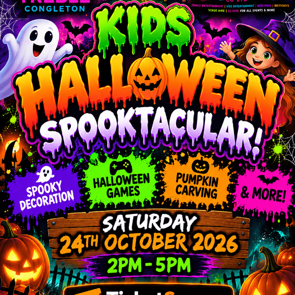 Treble Congleton - Halloween Kids Spooktacular banner image