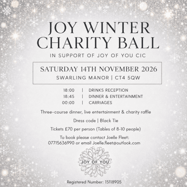 JOY Winter Charity Ball banner image