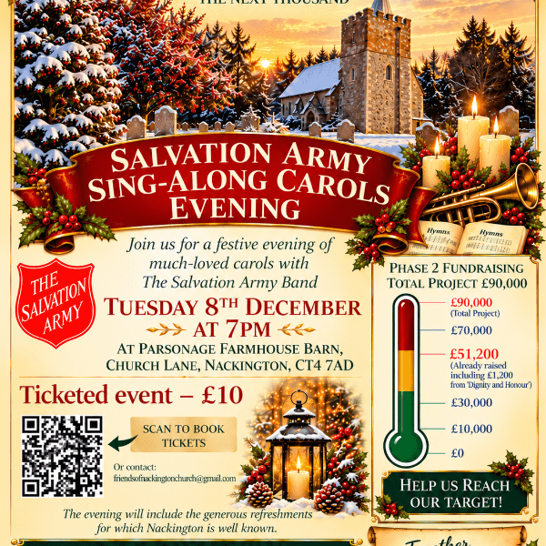 Salvation Army Carol Concert banner image