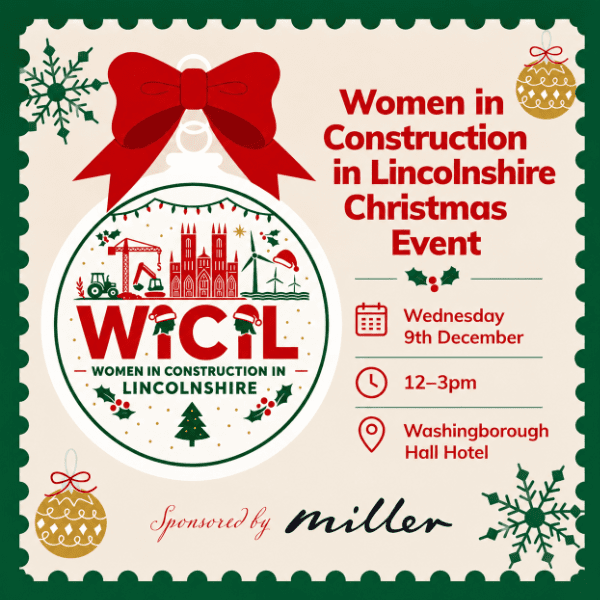 Women in Construction in Lincolnshire Christmas Networking Lunch banner image