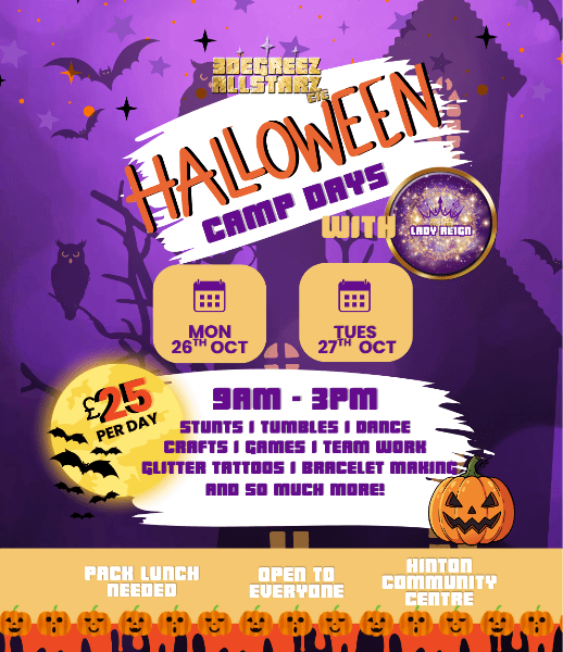 👻 🎃 Halloween Camp Day - Hosted by Lady Reign🎃👻 banner image