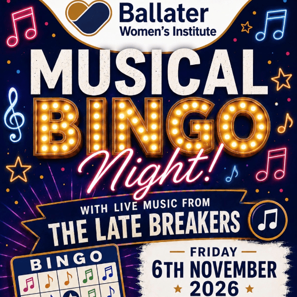 Late Breakers Musical Bingo Evening banner image