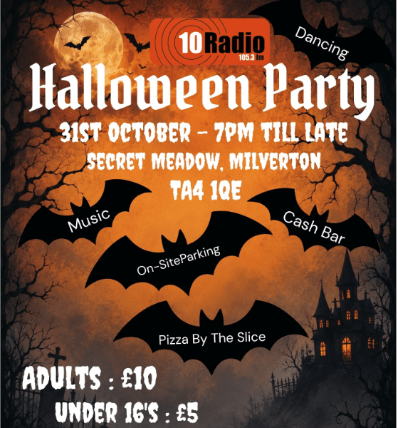 10Radio Halloween Party banner image