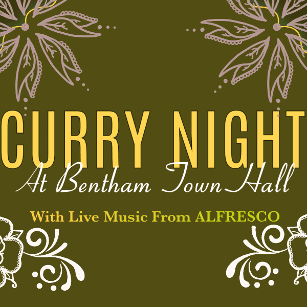Curry Night at Bentham Town Hall banner image