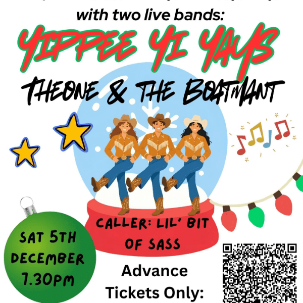 Christmas Line Dance with Yippee Yi Yays &amp; Theone &amp; The Boatman banner image